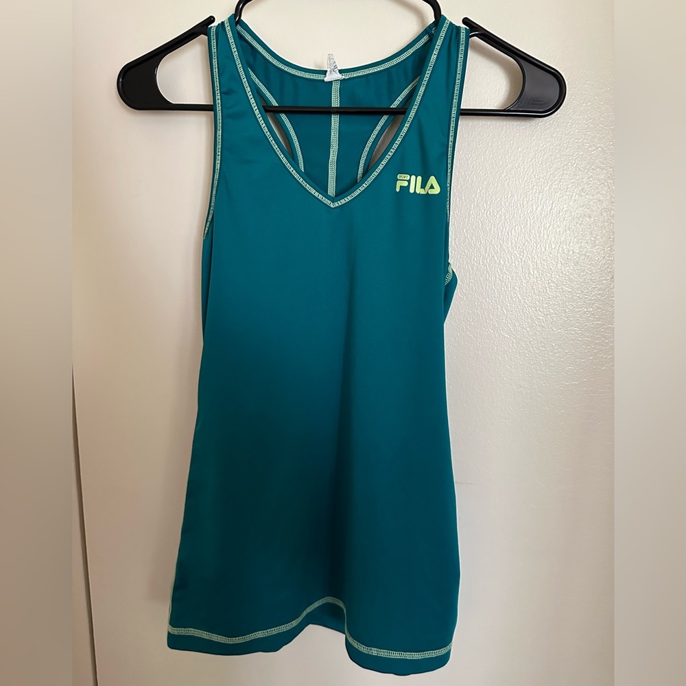 FILA racerback tank top